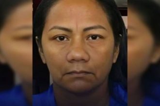 Francisca Alves Praia, de 48 anos, foi morta a golpes de faca (Foto: WhatsApp/Reprodução)