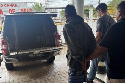 A prisão de Wesley Batista de Oliveira aconteceu no último sábado (9) em Tefé. (Foto: WhatsApp/Reprodução)