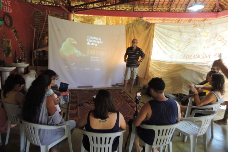 Promove também promove capacitação em turismo de observação de aves (Foto: Divulgação)