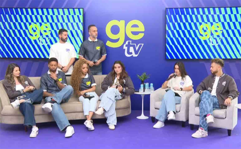 Rede Globo apresentou narradores, comentaristas e repórteres da GE TV (Imagem> Globo Esporte/YouTube/Reprodução)