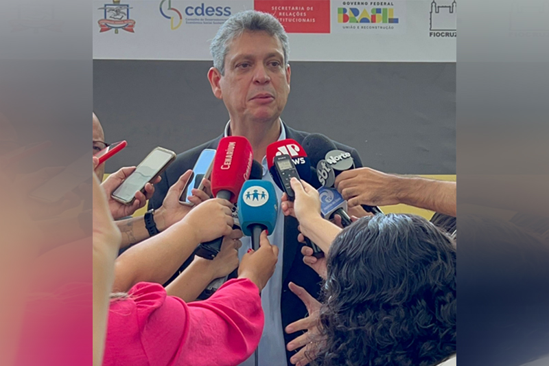 Ministro Márcio Macêdo disse que violência contra mulheres no Amazonas chama atenção (Foto: Feifiane Ramos/AM ATUAL)