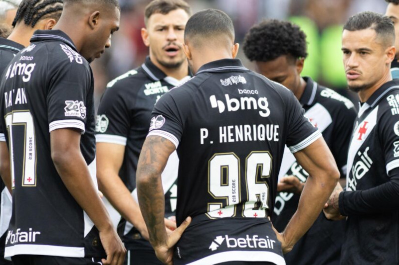 Jogadores do Vasco saíram atrás no placar, mas igualaram resultado (Foto: Matheus Lima/Vasco)