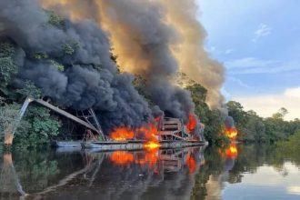 Garimpo ilegal na Amazônia