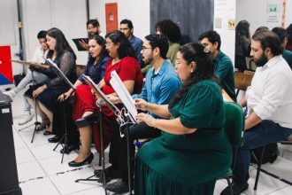 Cantores da Academia de Música Coral farão dois shows em Manaus neste mês de agosto (Foto: Darlison Nascimento/Divulgação)