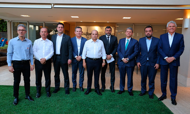 Governadores reunidos em Brasília