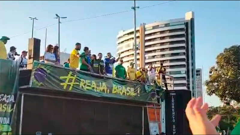 Manifestação em Manaus