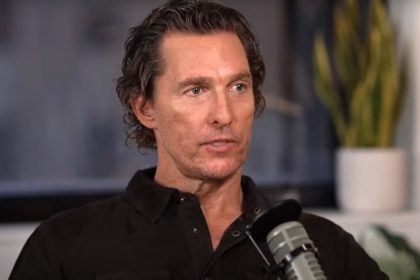 Ator Matthew McConaughey revelou que disse ao filho ter medo de casar (Imagem: YouTube/Reprodução)
