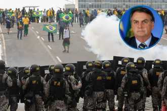 Ministro do STF classifica Bolsonaro como líder de organização criminosa que tramou golpe com ataques do 8/1 (Fotos: Joedson Alves/ABr e Isaac Nóbrega/PR)