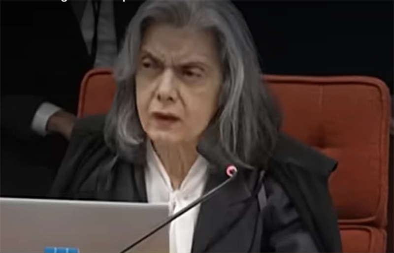 Cármen Lúcia questionou advogado que admitiu articulação para golpe de Estado (Imagem: TV STF/YouTube/Reprodução)