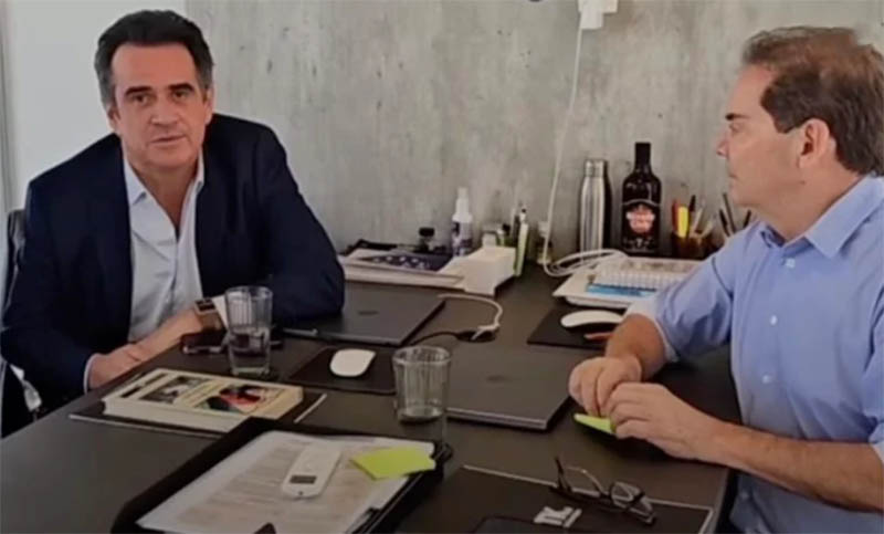 Ciro Nogueira e Paulinho da Força em cena de vídeo sobre a anistia: defesa de redução da pena (Imagem: Facebook/Reprodução)