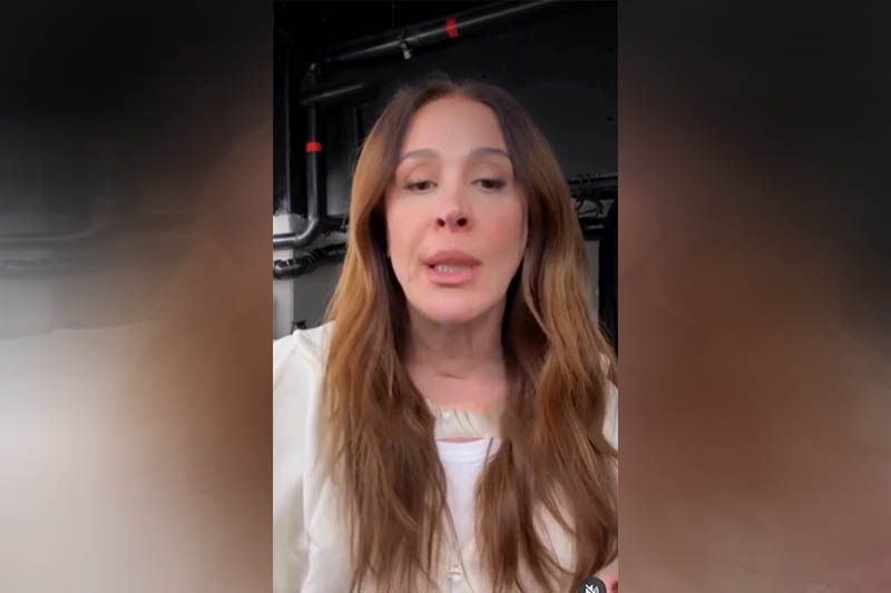 Claudia Raia se manifestou nas redes sociais após chamar atenção de espectador em peça de teatro (Imagem: Instagram/Reprodução)