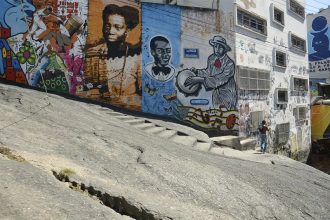 Mural de grafite em Salvador: afroturismo defendido em guia da Embratur (Foto: Tomaz Silva/ABr)