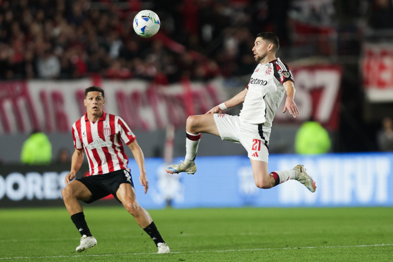 Flamengo perdeu no tempo normal, mas superou Estudiantes nos pênaltis (Foto: Gilvan de Souza/Flamengo)