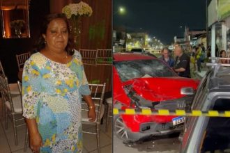 Vera Lúcia de Oliveira Mergulhão, de 73 anos, morreu após ser atropelada na tarde desta quinta-feira (25), durante perseguição de carro a moto na capital