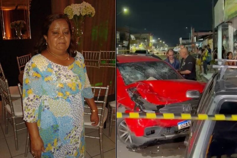 Vera Lúcia de Oliveira Mergulhão, de 73 anos, morreu após ser atropelada na tarde desta quinta-feira (25), durante perseguição de carro a moto na capital