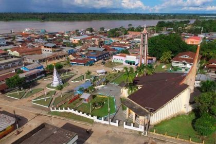 O caso aconteceu no município de Benjamin Constant, no interior do Amazonas, onde o suspeito foi preso (Foto: Arquivo/Prefeitura de Benjamin Constant