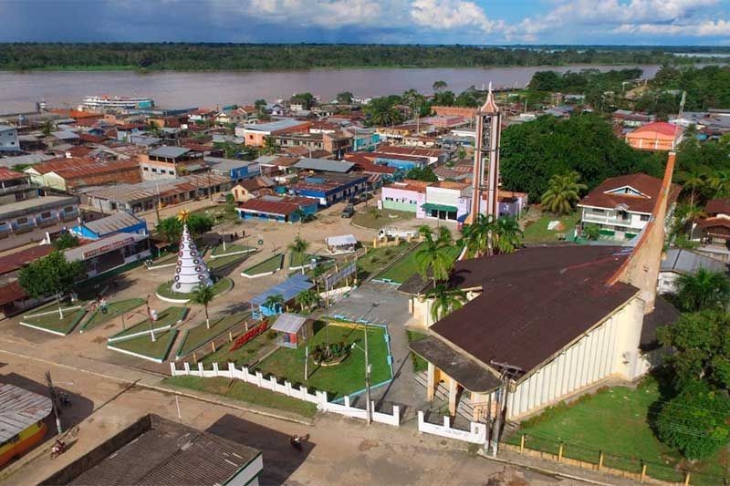 O caso aconteceu no município de Benjamin Constant, no interior do Amazonas, onde o suspeito foi preso (Foto: Arquivo/Prefeitura de Benjamin Constant