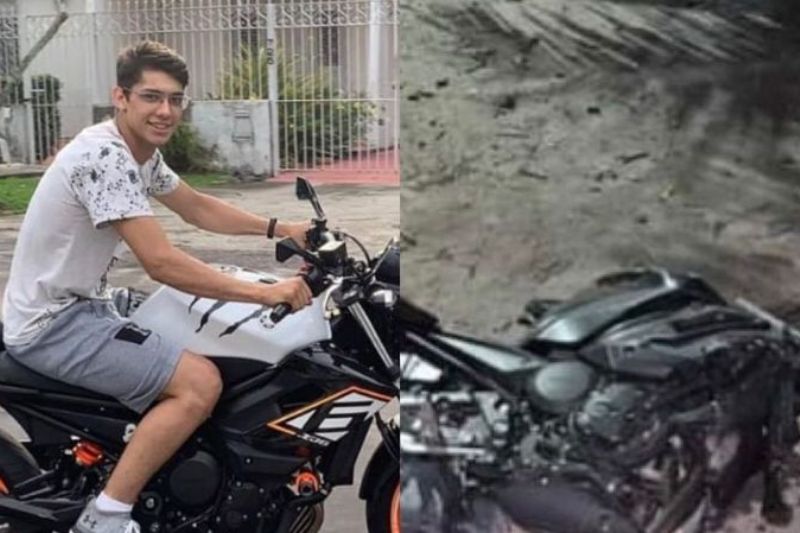 João Vitor Azedo Fernandes morreu em acidente que ocorreu no dia 18 de setembro de 2021 (Foto: WhatsApp/Reprodução)