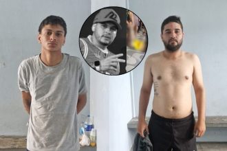 Foram presos João Lucas Pimenta de Jesus, 24, vulgo Lukinha (à esquerda), e Yago dos Santos Matos, 28 (à direita) (Foto: WhatsApp/Reprodução)