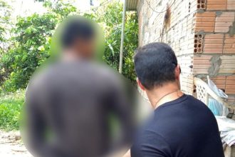 O guarda municipal, que não teve o nome revelado, foi preso pela Polícia Civil do Amazonas (Foto: PC-AM/Divulgação)