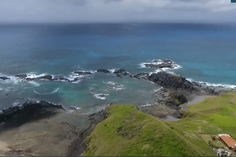 Fernando de Noronha é uma das ilhas brasileiras com peixes e animais que só existem no local (Imagem: SBT/YouTube)