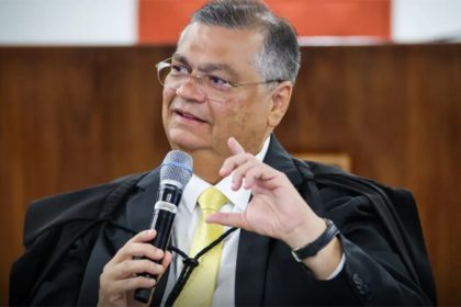 Flávio Dino ao proferir voto na sessão do STF nesta terça-feira (Foto: Gustavo Moreno/STF)