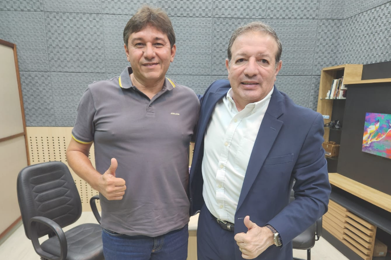 Marcelo Borges foi entrevisto por Marcelo Salum no programa Virando o Jogo (Foto: Divulgação)