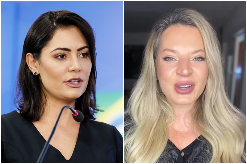 Michelle Bolsonaro aciona Justiça contra Joice Hasselmann (Fotos: Isaac Nóbrega/PR e Instagram/Reprodução)