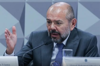 Ahmed Mohamad Oliveira prestou depoimento na CPMI do INSS (Foto: Lula Marques/ABr)