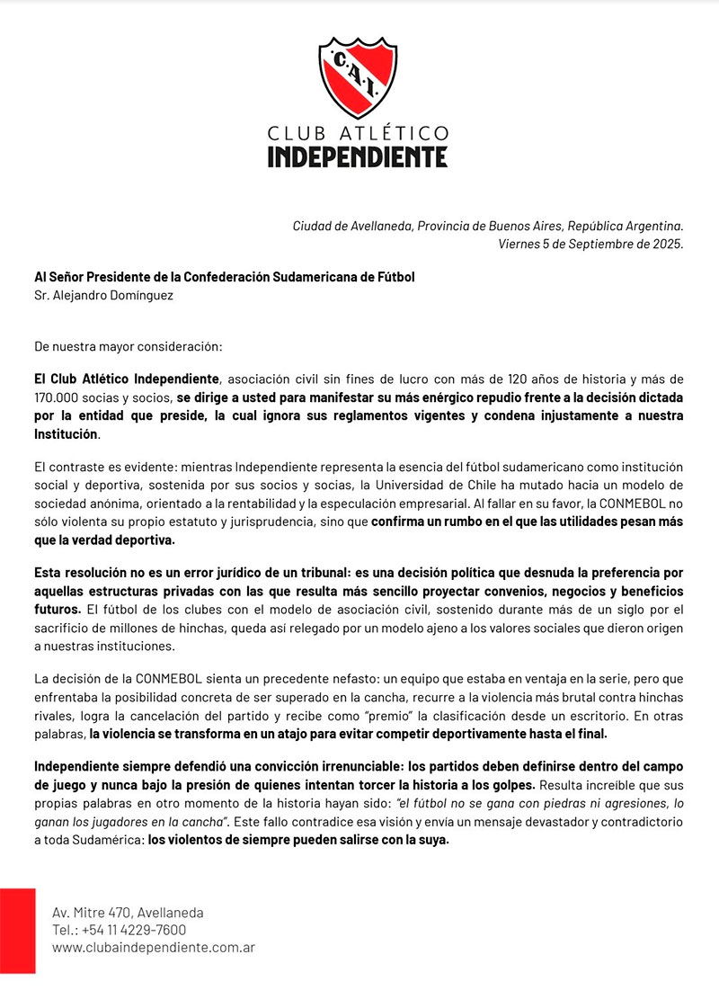 Nota Independiente