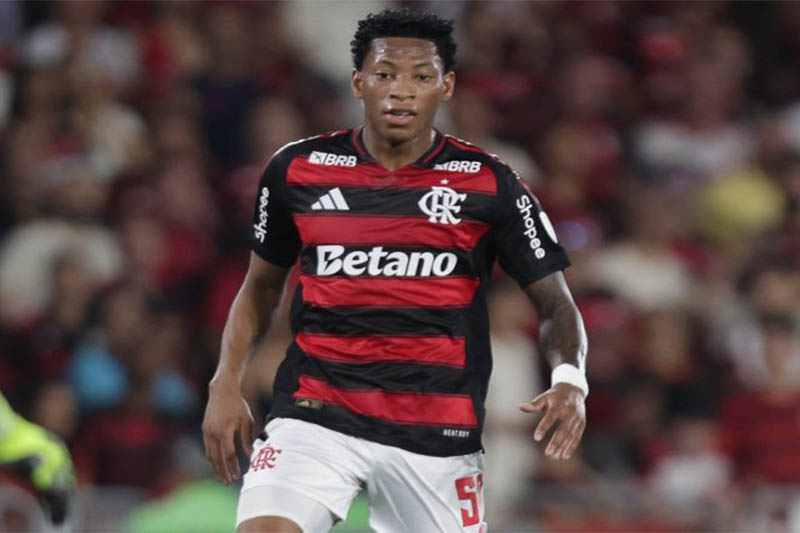 Plata está liberado para jogo de volta do Flamengo pelas quartas da Libertadores (Foto: Gilvan de Souza/Flamengo FR)