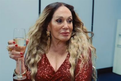 Suzana Vieira em campanha da TV Globo para show de Mariah Carey (Imagem: Instagram/Reprodução)