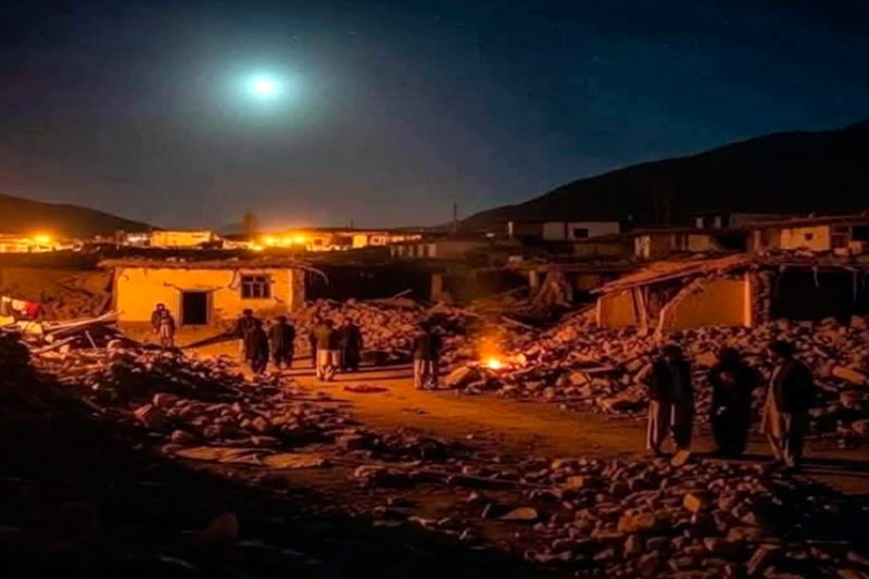 Terremoto no Afeganistão