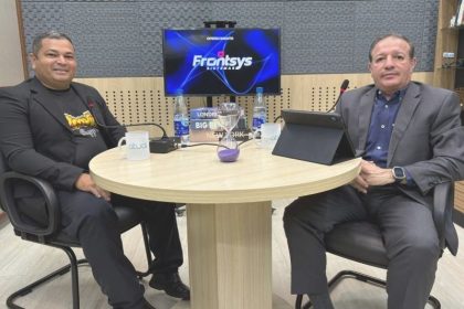Paulo de Souza foi entrevisto por Marcelo Salum no programa Virando o Jogo (Foto: Divulgação)
