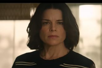 Neve Campbell é Sidney Prescott no sétimo filme da franquia Pânico (Imagem: Trailer/Reprodução)