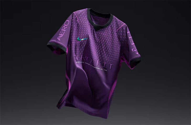 Tecnologia Aero-Fit cria maior fluxo de ar entre o tecido da camisa e o corpo do jogador (Foto: Nike/Divulgação)
