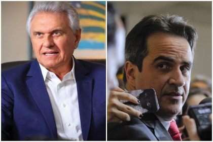 Ronaldo Caiado e Ciro Nogueira trocaram acusações pelas redes sociais (Fotos: Secom/Gov. Goiás e Moreira Mariz/Agência Senado)