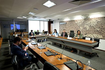 Debatedores em audiência no Senado: leis de proteção à mulher não inibem agressores (Foto: Por Edilson Rodrigues/Agência Senado)