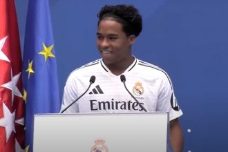 Endrick está sem jogar pelo Real Madrid e será emprestado (Imagem: ESPN/YouTube/Reprodução)
