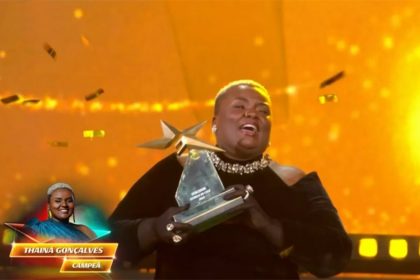 Thainá Gonçalves é a campeã do reality musical da Rede Globo (Imagem: TV Globo/Reprodução)