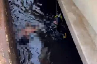 O corpo de Rebeca Liriel Ramos Trindade, de 18 anos, foi encontrado submerso no rio (Foto: Divulgação/CBMAM)