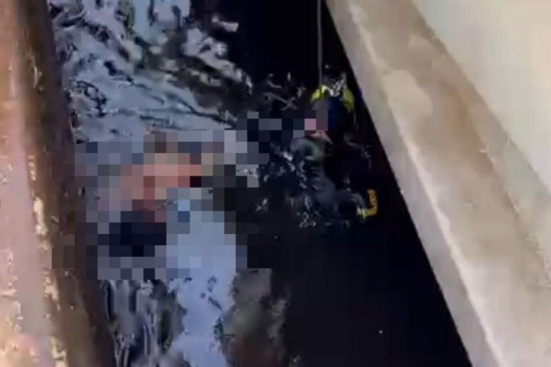 O corpo de Rebeca Liriel Ramos Trindade, de 18 anos, foi encontrado submerso no rio (Foto: Divulgação/CBMAM)