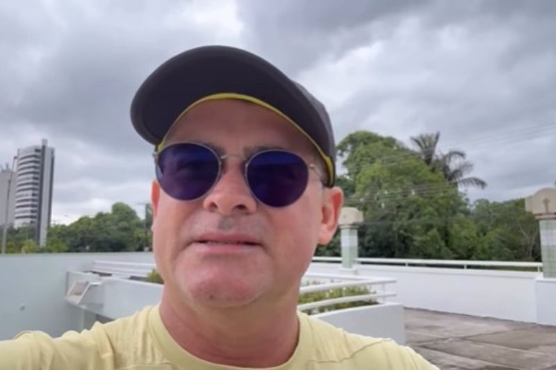 David Almeida (Avante) relatou que sentiu dores no peito durante despachos internos (Foto: Redesocial/reprodução)