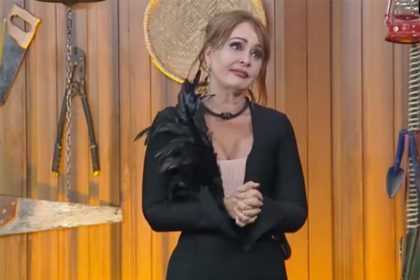 Gaby Spanic manifestou desejo de deixar 'A Fazenda 17' (Imagem: TV Record/YouTube)