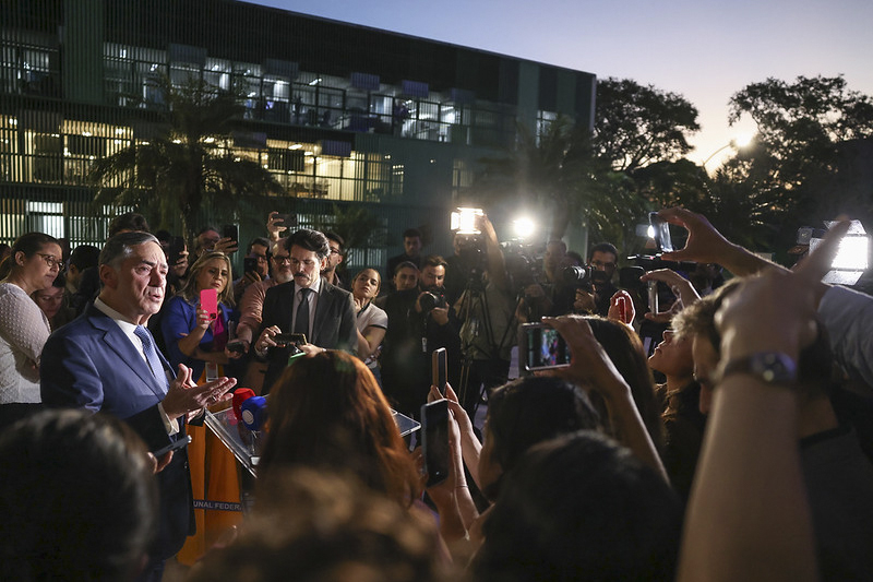 Luís Roberto Barroso anunciou aposentadoria antecipada do STF (Foto: Antonio Augusto/STF)