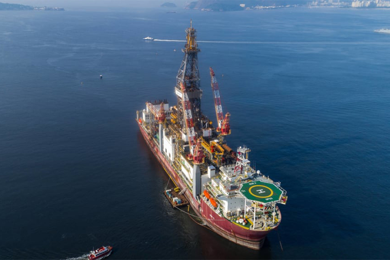 Navio sonda ODN-II será usado para perfurar poço na bacia da Foz do Amazonas (Foto: Foresea/Divulgação)