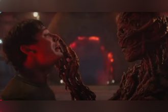 Cena da quinta temporada de Stranger Things: luta para destruir Vecna (Imagem: Netflix/Reprodução)