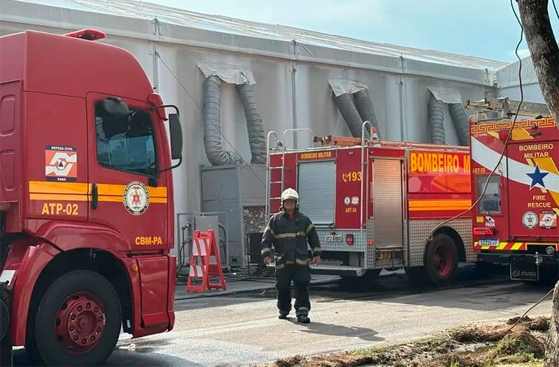 Bombeiros na COP30