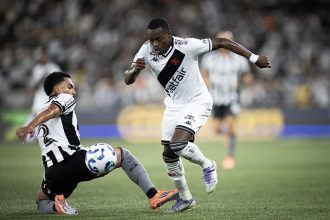 Botafogo superou fácil o Vasco e venceu clássico carioca do Brasileirão (Foto: Matheus Lima/Vasco)