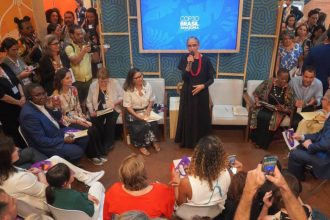 Ministra Marina Silva (Meio Ambiente) inaugurou o BEG na COP30 em Belém (Foto: MMA/Divulgação)